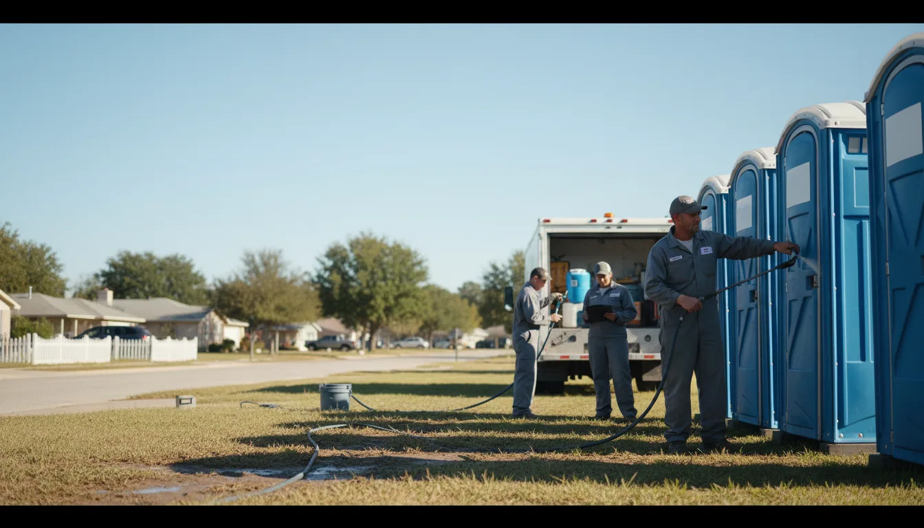 Long-Term Portable Toilet Rental in Gretna, NE near me